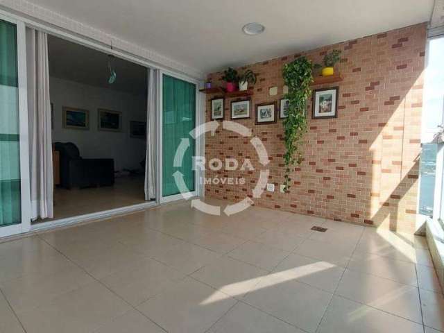 Apartamento com 3 Quartos (1 Suíte), Varanga Gourmet Vista Mar à Venda, 123 m², Ponta da Praia-Santos/SP