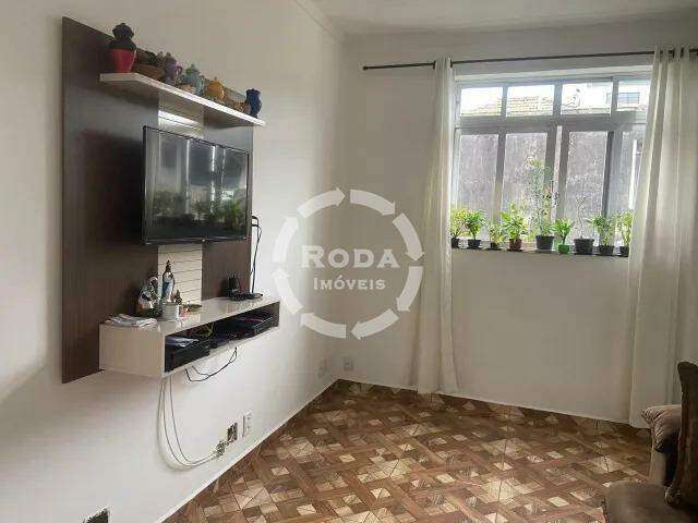 Apartamento reformado de 2 dormitórios, 1º andar, 65m², no Macuco