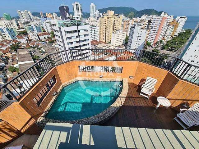 Cobertura Duplex próximo da praia a venda em Santos, localizado no bairro da Aparecida.