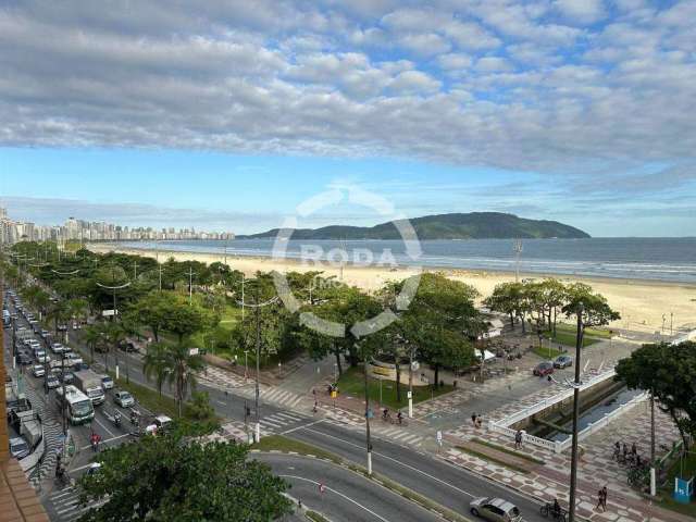 Apartamento | 156m² | Vista Mar | 3 Dormitórios | Av. Presidente Wilson | Pompéia | Santos