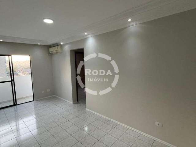 Apartamento de 2 dormitórios, 2 banheiros em Santos no Estuário.