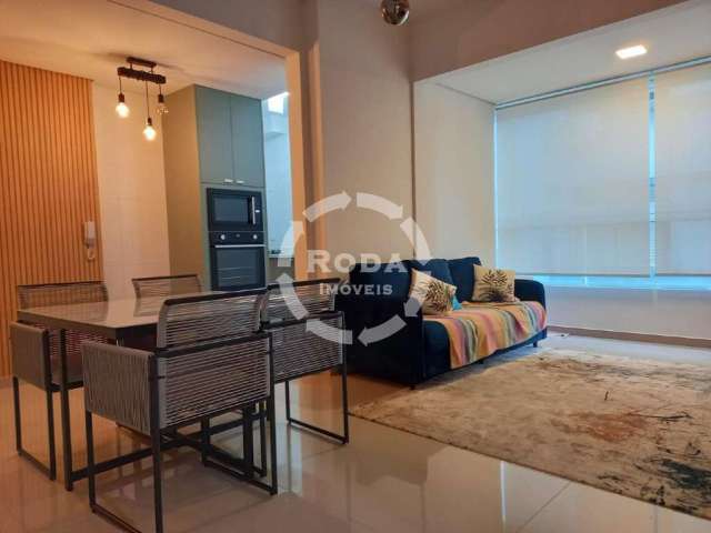 Apartamento Luxuoso de 3 Suítes com Varanda de Frente para o Mar na Praia do Itararé, São Vicente