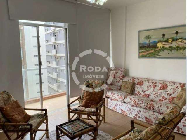 Apartamento com 02 dormitórios à venda no Gonzaga em Santos/SP com vista ao Mar.