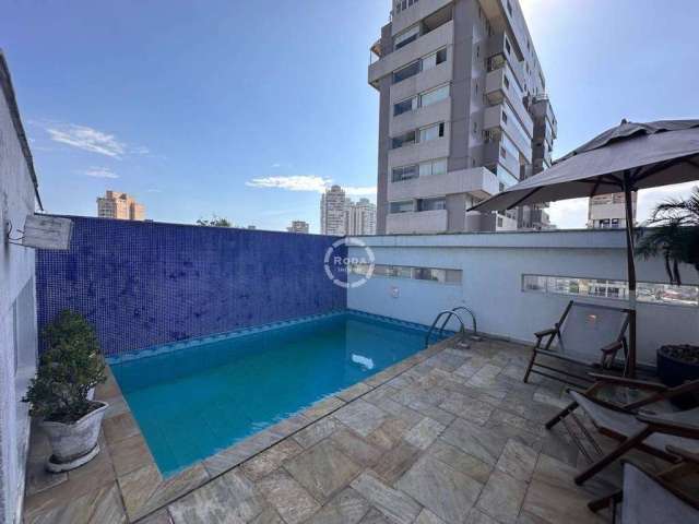 Cobertura Duplex à venda, 2 quartos, 1 suíte, 2 vagas, Gonzaga - Santos/SP