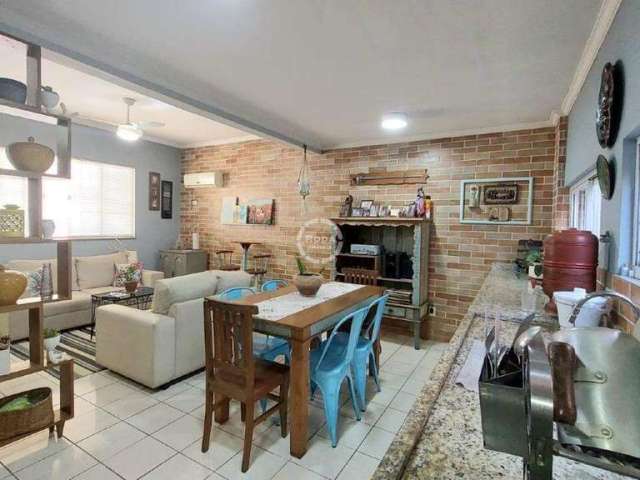 Casa com 3 dormitórios à venda, 110 m² por R$ 650.000,00 - Estuário - Santos/SP