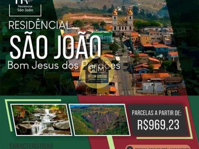 Terreno para Venda em Bom Jesus dos Perdões, Bom Jesus dos Perdões