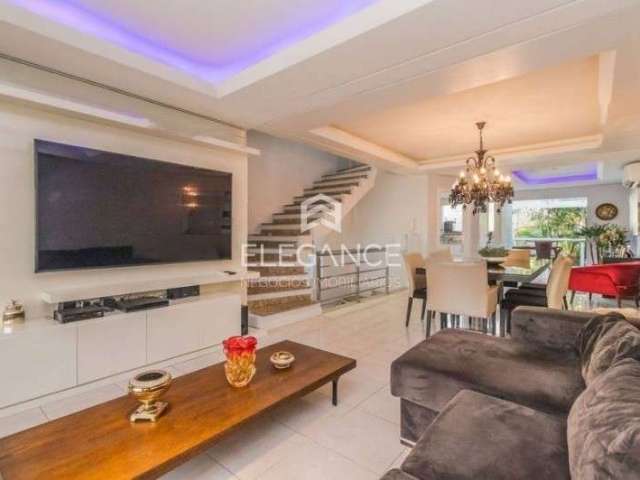 Elegance imóveis vende casa/sobrado de 362m, 3 dormitórios, 2 suítes, pátio, piscina, churrasqueira, 3 vagas de garagem/box. Comprar R$ 2.269.000,00