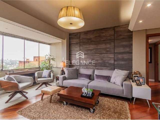 Elegance Imóveis vende apartamento amplo com 92 m2 privativos, 2 dormitórios, suíte e 2 vagas box garagem. Chácara das Pedras Porto Alegre.