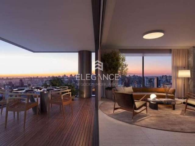 Elegance imóveis vende apartamento de luxo com 356 m2 privativos, 4 suítes, 4 vagas box garagem. Prédio exclusivíssimo no Bela Vista Porto Alegre.