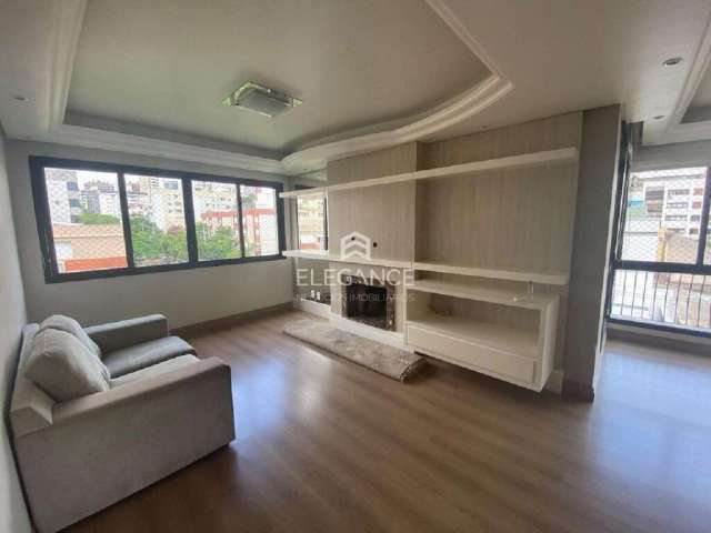 Apartamento para comprar com 3 dormitórios suíte  lareira churrasqueira 2 vagas box garagem. Mont Serrat Porto Alegre. Elegance Imóveis