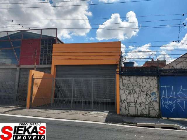 Galpão Comercial para Locação no Tatuapé, São Paulo-SP: 3 Vagas de Garagem e 300 m² de Área