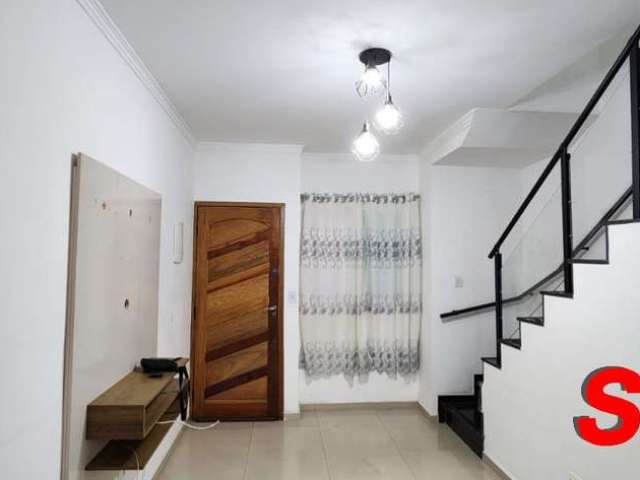 Venda de Casa em Condomínio na Penha, São Paulo-SP: 2 Quartos, 2 Suítes, 1 Sala, 1 Vaga, 60m² de Área