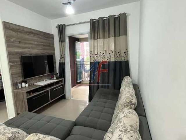 REF 16.329 - Lindo apto na Vila Nivi de 65m²a.u., 2 quartos (1 suíte) sala, cozinha, banheiro, lavanderia, móveis planejados, 2 vagas e Lazer.