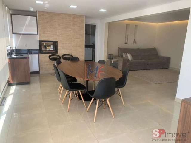 REF 16.512 - Apto no Pq. São Jorge, 127 m² a.u., 3 quartos (3 suítes), sala, cozinha, lavabo, varanda gourmet, área de serviço, 2 vagas e lazer.