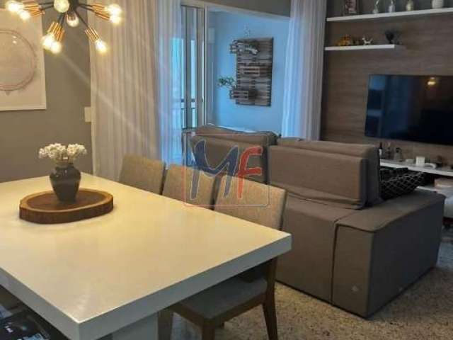 REF: 16.539 - Lindo apartamento no Centro de SBC, 106 m²a.u.,  3 quartos (1 suíte), sala, varanda gourmet, lavabo, deposito, 2 vagas e Lazer.