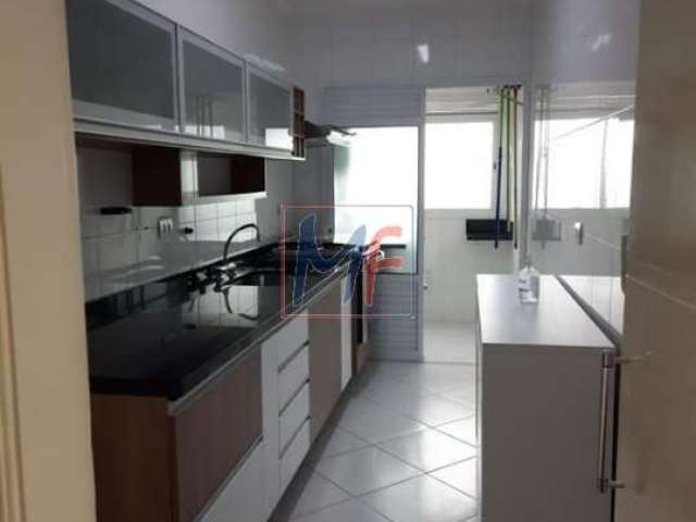 REF 16.668 - Excelente apto na Vila Nivi, 79m² a.u., 3 dormitórios (1 suíte), sala, cozinha, banheiro, área de serviço, depósito, 2 vagas e lazer.