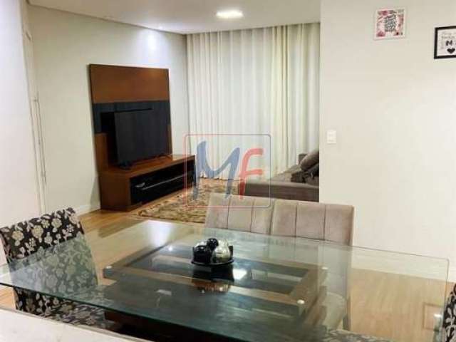 REF 16.756 - Belo apto em SBC, 104m² a.u., 3 quartos (1 suíte), sala, cozinha americana, lavabo, área de serviço, varanda, 2 vagas e lazer.