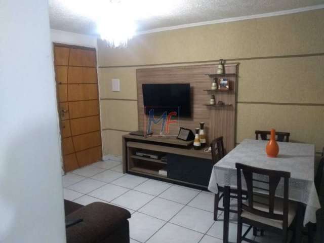 Excelente apartamento, com 53  m² a.u. , bem localizado Jardim Santa Terezinha, com 2 dorms, e 1 vaga de garagem. REF. 16.769