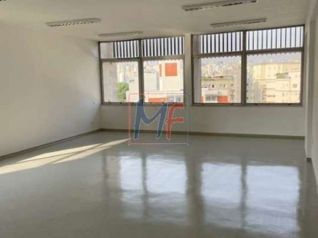 Salas comerciais no Jd. Paulista, 555m² a.u. no  total, 7 andar ,  com 11 banheiros (1 por sala) e 3 vagas, prox. Av. Nove de Julho. REF 16.819