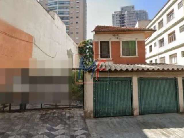 Excelente terreno na Vila Mariana, 834m² de terreno, 260 m² a.u., 15 m de frente, Zoneamento ZEU, estuda permuta de até 30%. REF 16.998 -