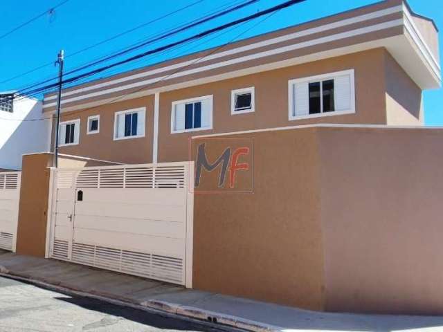 Ótima casa assobradada na Vila Jacuí, 67m² a.u., 2 dormitórios, sala, cozinha, lavanderia, quintal, banheiro, lavabo e 2 vagas (REF 17.052)