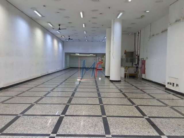 Excelente e ampla loja na Sé, com 989 m² de área útil e ótima localização, prox. Metrô Sé (REF 17.295)