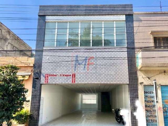 REF: 4098 Ótimo Salão comercial c/ 600 m² A.C., terreno medindo 7 m² frente por 35 m² de fundos no bairro: Quarta Parada. Boa localização.