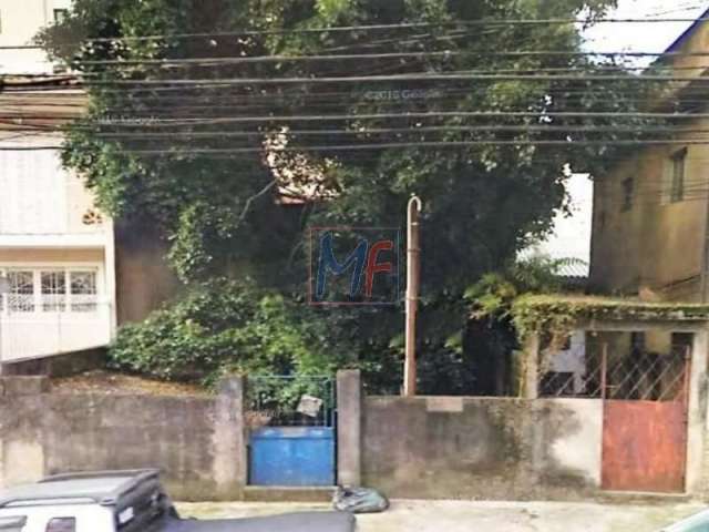 Excelente Terreno muito bem localizado no bairro Saúde, com 162m² de área de terreno,  150 M2 A.C. zoneamento sendo: ZM.  - REF 7893