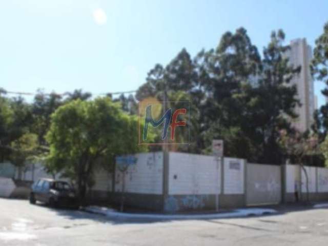 Excelente Terreno para Venda no bairro Campo Belo com 1.232  m² ZER  - Testada de 20 m .  Estuda propostas.   REF 8639 -