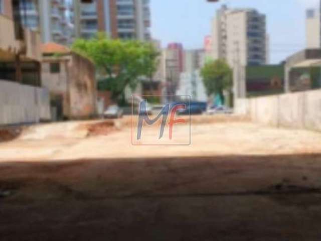 Excelente Terreno  com 1.370 m2 , medindo 18 m por 73 m , muito bem localizado no centro de São Bernardo do Campo !  REF 8781 -