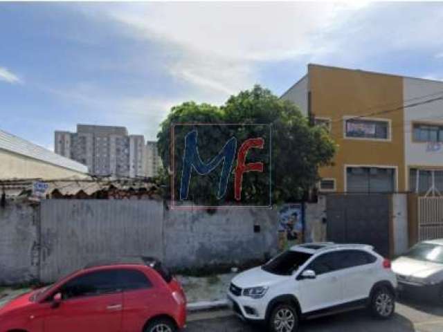 REF 11.525 Ótimo Terreno com 1.000 m², 100 m² A.C.  testada de 20 m² no bairro Vila Antonieta . Zoneamento: ZM.