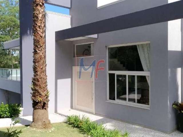 REF 13.423 Excelente Casa Assobradada localizado no Condominio 5 em Arujá,  560 m² a.c, 597 m² a.t, 4 dorms, 4 suítes, 9 vagas de garagem.