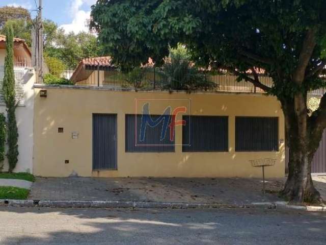 REF; 14.943 Excelente terreno com 862 m2 , com sobrado  Alto da Lapa, 450 m² a.c,  5 dorms(2 suítes)/ 4 vagas , Testada de 24 m e Zon. ZM