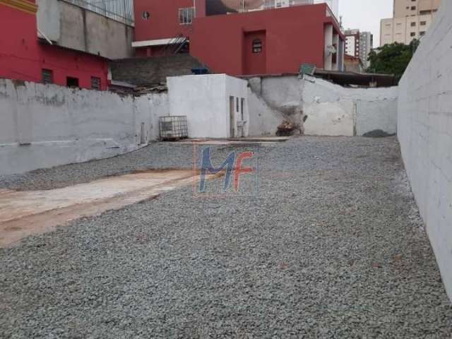 REF 16.392 - Excelente terreno no Tatuapé, com 224 m² testada 11,20 metros, zoneamento ZEU, estuda permutas . Região muito valorizada.