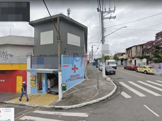 REF 17.008 - Ótimo salão comercial na Vila Cisper (Zona Leste SP), 106 m² a.u, 250m² de terreno, frente de 10 metros, Zoneamento ZEIS-1.