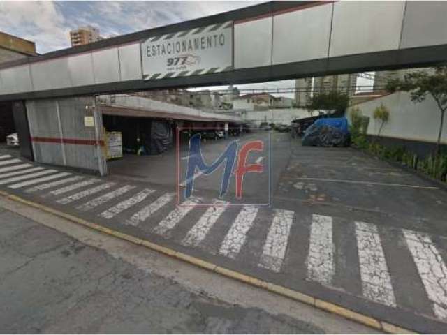 Excelente Terreno Mooca com 2.111 m² , zon.: ZC. Ótima localização. Estacionamento. Estuda-se 30 % permuta. Testada 33 m. REF: 10.182