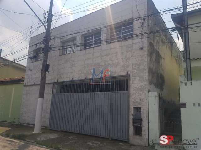 Excelente Prédio Comercial na Vila Romero, 440  m² a.u., 2 andares, 2 banheiros, cozinha, sala, escritório, depósito, 2 vagas  ZC -(REF 17.538)