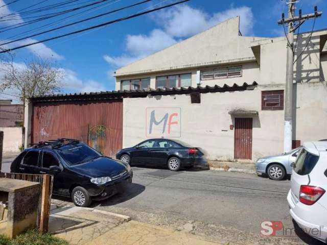 Galpão na Vila Brasilina, 1200 m² a.u.,  terreno 1.000 m2 , com escritório, vestiários, banheiros. Zon. ZM . Prox. Rua Eng. Silva Braga (REF 17.558)