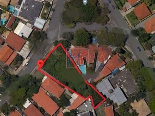 Excelente terreno no Alto da Lapa, com 974 m² a.t., 28 ,82 m de testada, Zoneamento ZC. Prox. Rua Cerro Corá (REF 17.751)