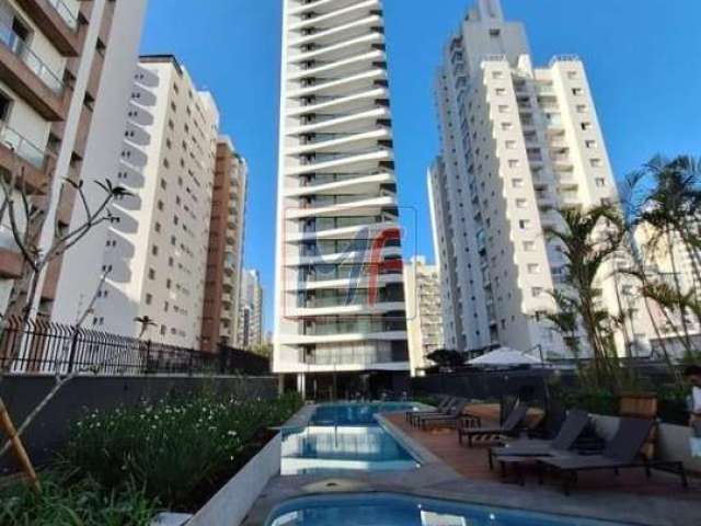 Excelente apto na Vila Olímpia, 154m² a.u., 3 dormitórios (2 suítes), sala, cozinha, lavanderia, varanda gourmet, 2 vagas e lazer (REF 17.774)