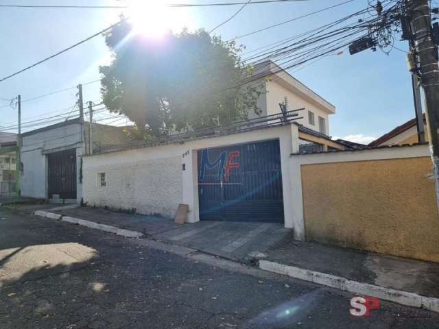 Excelente sobrado na Vila Marte, 252m² a.u., 3 dormitórios, sala, cozinha, 2 banheiros, área de serviço, quintal, edícula, 4 vagas (REF 17.784)