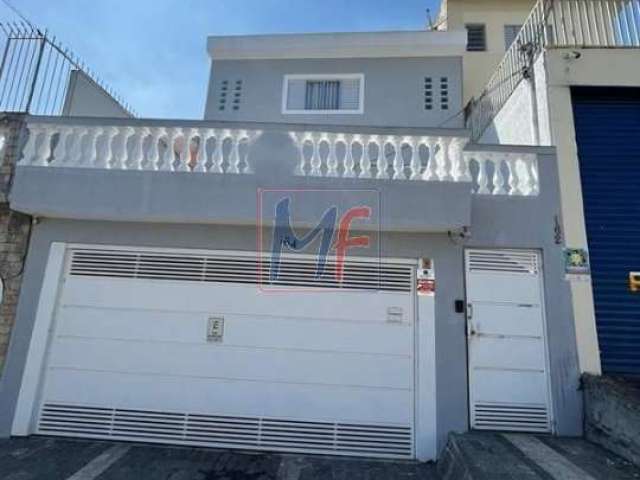 Excelente sobrado no bairro São João Clímaco, 205m² a.u., 3 quartos (1 suíte), sala, cozinha planejada, piscina, pomar, 2 vagas (REF 17.786)