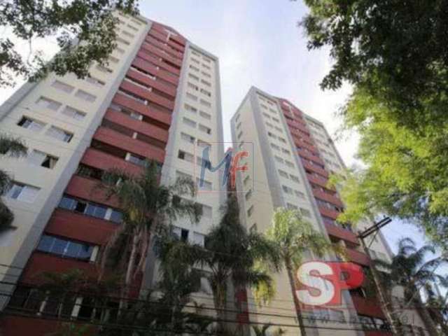 Excelente apto no Jaguaré, 73m² a.u., 3 dormitórios (1 suíte), sala, cozinha, lavanderia, varanda, 2 vagas cobertas, lazer (REF 17.816)