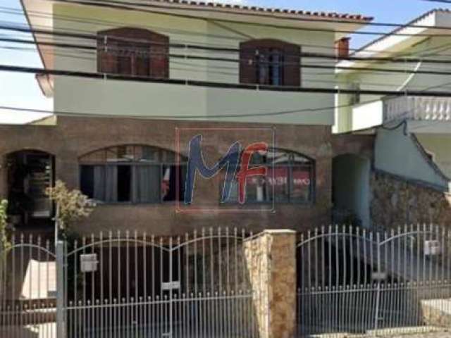 Excelente sobrado na Vila Maria Alta, 200 m² a.u., 3 quartos (1 suíte), sala, cozinha, lavanderia, dep. empregada, quintal, 3 vagas (REF 17.967)