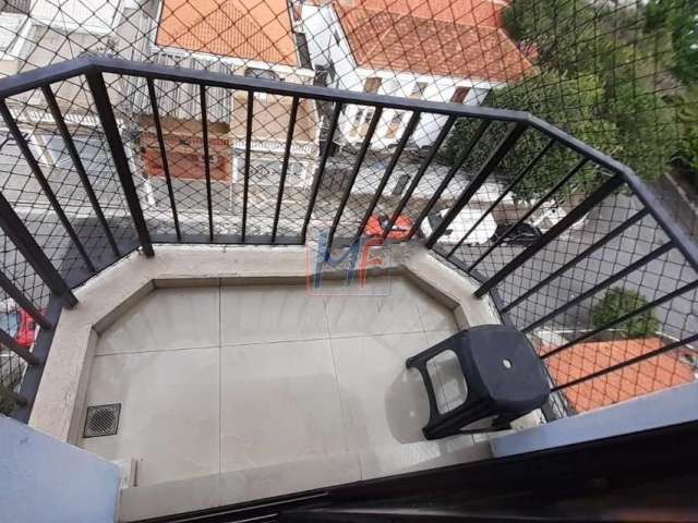 Excelente apto na Cidade Patriarca, 49m² a.u., 2 quartos, sala, cozinha, varanda, área de serviço, 1 vaga, lazer (REF 18.104)