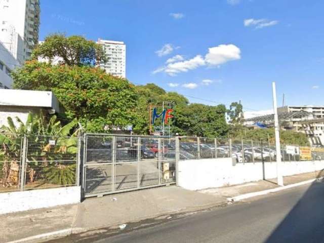 Excelente Terreno localizado em Campo Belo, 2.240 m² área total ,  frente 70 m. Zoneamento ZM. Prox.  Futura estação Washington Luís. Estuda propostas.  REF 18.248