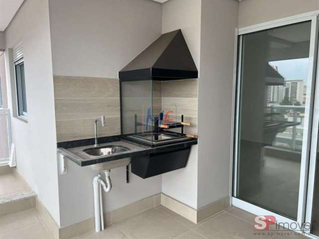 Excelente apto na Vila Azevedo, 67m² a.u., 2 dormitórios (1 suíte), sala, cozinha, área de serviço, varanda gourmet, 1 vaga, lazer (REF 18.525)