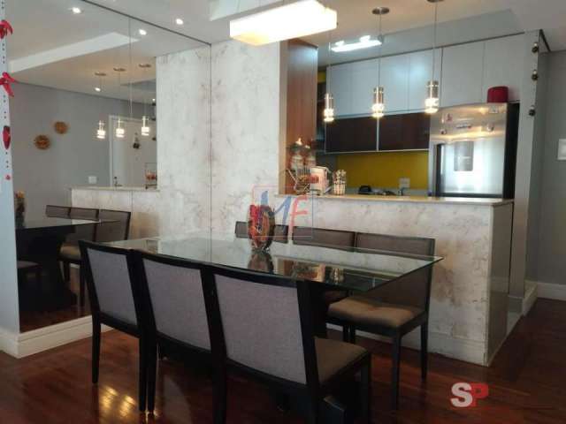 Excelente apto no Pq. São Jorge,  72m² a.u., 2 dormitórios (1 suíte), sala, cozinha, lavanderia, varanda gourmet, 2 vagas, lazer (REF 18.527)