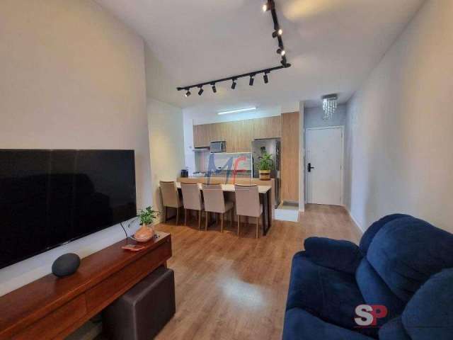 Excelente apto no Catumbi, com 80m² a.u., 3 dormitórios (1 suíte), sala, lavanderia, área garden, 1 vaga coberta, lazer (REF 18.532)