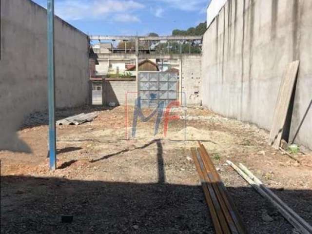 Excelente terreno na Vila Rio Branco, com 300 m² e 213 m2 a.c. , testada de 10m e 30m de fundos. ZM .  Prox. Av. São Miguel (REF 18.622)